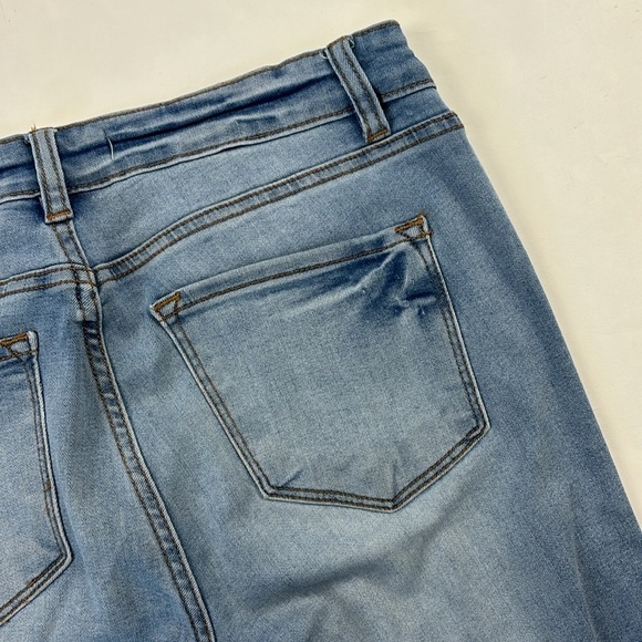 KanCan Light Wash High Rise Stretchy Skinny Leg Designer Denim Jeans - Picture 14 of 16